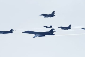 Air Force B-1 Bombers