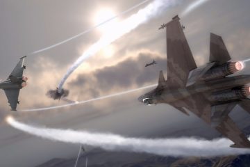 F22 Raptor DogFight Scena