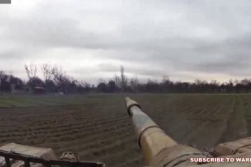 Tank Turret Cam on Syrian Rebel Tank in Heavy Combat with the Syrian Army