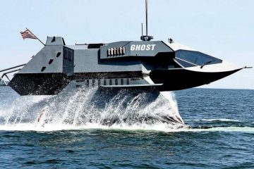 Shadow Stealth Ship: Super Fast  stealth for the US Military and Navy (Video)