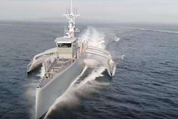 US Navy's new drone warship