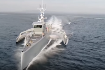 The US Navy’s New Drone Warship can Drive itself as it Hunts Submarines