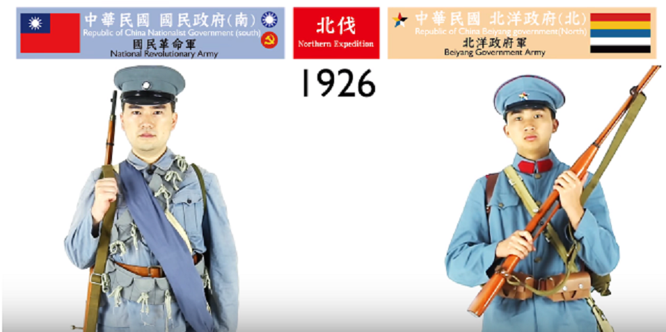 100 Years Of The Chinese Military Uniforms In 10 Minutes The History