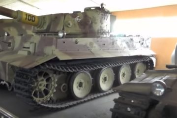 German Tanks in the Largest Tank Museum of the World in Russia