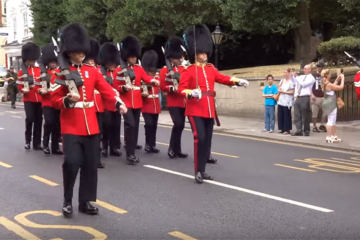 Changing the Guard at Windsor Castle