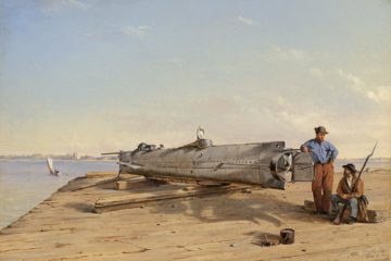 Raising of American Civil War submarine 1863 - Confederate Sub Wreckage