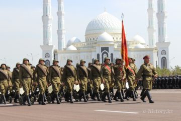 Parade in Kazakhstan