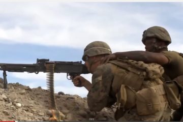 U.S Marines Repel Taliban Attack against their Patrol Base