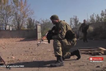 Ukraine War - Helmet Cam Firefight Combat Footage: Novorossian Rebel Attack On Ukrainian Checkpoint