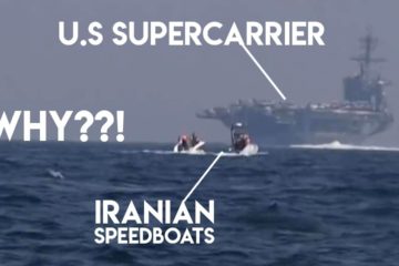 Why Iranian Speedboats Chase U.S Supercarrier USS Roosevelt?