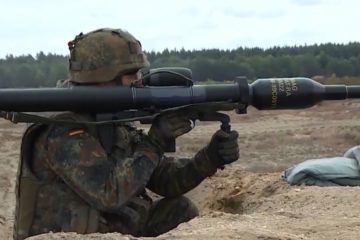 Panzerfaust 3 Anti-Tank Weapon In Action