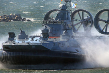 The Russian Zubr-Class Military Hovercraft