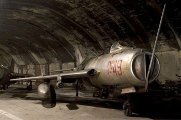 Abandoned Underground Military Air Base in Albania