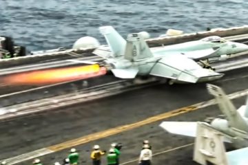 Carrier Air Wing Squadron Take Off - USS Harry S Truman