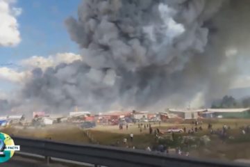Massive Explosions caught on Camera