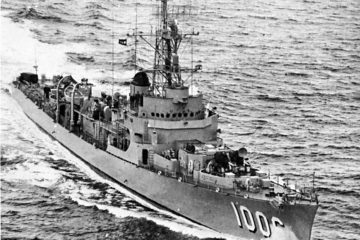 WWII Destroyer Escort Anti-Submarine Warfare Film
