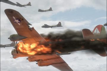 Hell over Germany: Rare Footage of B-17s VS. Luftwaffe (Colour )