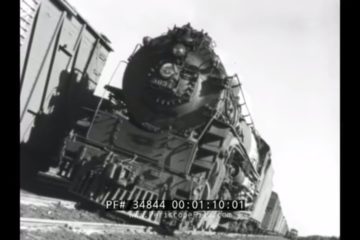 World War II Railroad Employee Industrial Incentive Movie ” Wartime Freight”
