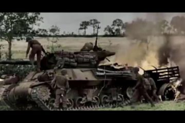 Hedgerow Fighting in Normandy, June 1944 WW2