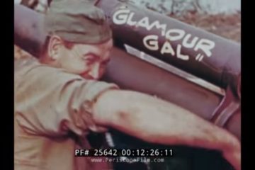 World War 2 Invasion IWO JIMA In Color “Glamour Gal”