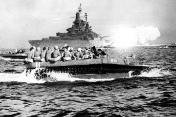 Japanese Suicide Plane Crashes on USS Tennessee (BB-43)