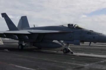 Flight Operations Aboard USS Abraham Lincoln – Feb 19