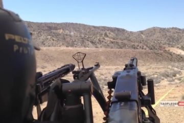TWIN German MG-42’s vs Drones + Killer Night Tracer Fire!