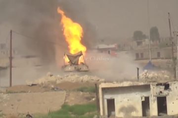 Here is footage of a Soviet Anti-Tank Missile VS. M1 Abrams (Ramadi, Iraq)