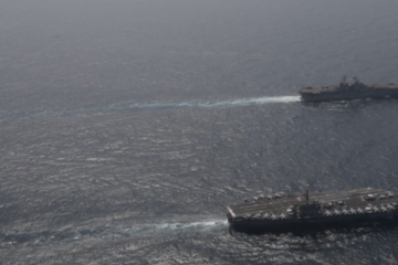 US Carrier Group Arabian Sea
