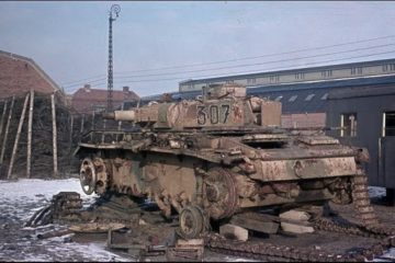 Panzer Unit Still Serving After German Defeat - Denmark 1945
