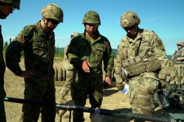 U.S. Army Blackhawks deliver Artillery during Exercise Red Flag