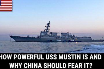US Navy destroyer USS Mustin