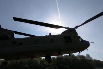 CH-47 Chinook Helicopter Sling Load Operations