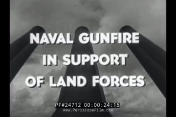 Naval Guns at Okinawa Restricted U.S. Navy Film WW2