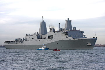 The US Navy USS New York