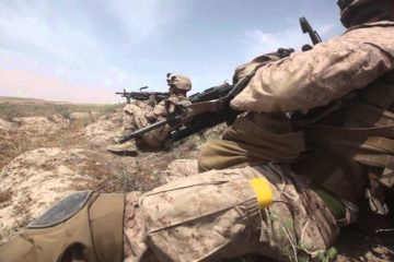 U.S Marines Patrol in Afghanistan - Combat Footage