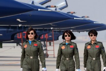 China's female fighter pilots show their mettle