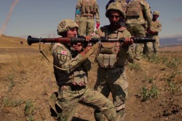Georgian Defense Forces Conduct RPG 7 Training during Agile Spirit 2019