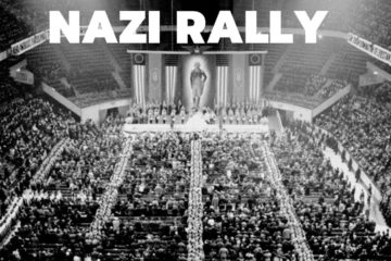 NAZI RALLY in Madison Square garden New York 20th February 1939