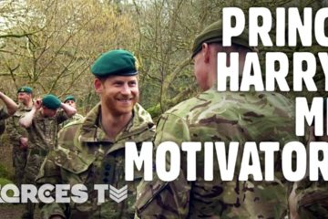 Royal Marines Earn The Green Beret In Front Of Prince Harry