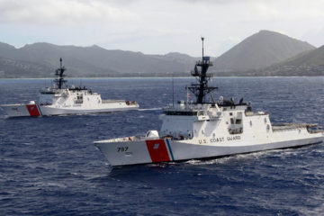U S Coast Guard Commissions Two New National Security Cutters Aug. 24, 2019