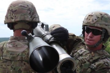 US Paratroopers Firing the M3 Carl Gustaf Recoil-less Rifle