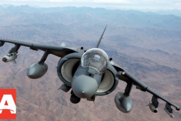 retired Harrier jump jet for sale