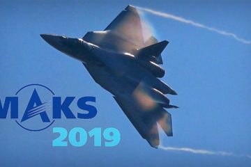 MAKS 2019 ✈️ Sergey Bogdan Steals the Show with the Su-57 - HD 50fps