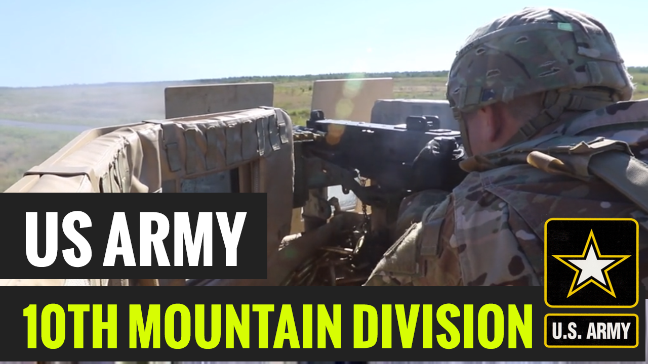 US Army - 10th Mountain Division LI Gunnery | The History Channel