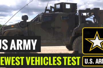 13th, 100th Instructors test drive the new Joint Light Tactical Vehicle (JLTV) on the obstacle course in Fort McCoy, Wisconsin
