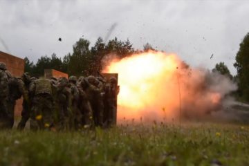 Sgt. 1st Class Antonio Bunton, the noncomissioned officer in charge of the Combat Skills Training Branch, Combined Arms Training Center (CATC)