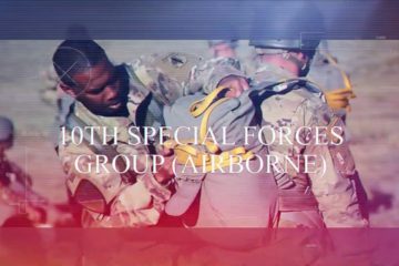 US Soldiers - 10th Special Forces Group (Airborne) Jump From the Skies!