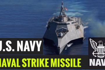 US Navy - USS Gabrielle launches Naval Strike Missile