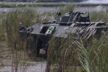 US - Philippine Light Armored Vehicles Provide Fire Support